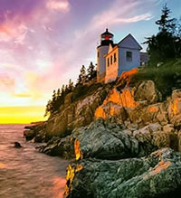 Click to see larger image of Bass Harbor Light